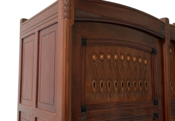 Arts & Crafts Armoire or Wardrobe by Jac. van den Bosch for 't Binnenhuis, 1910